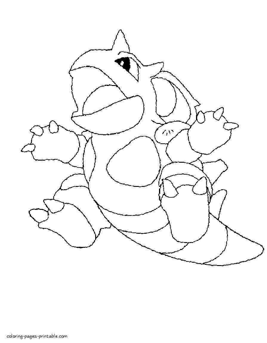 Pokemon coloring pages free to print. Nidoqueen