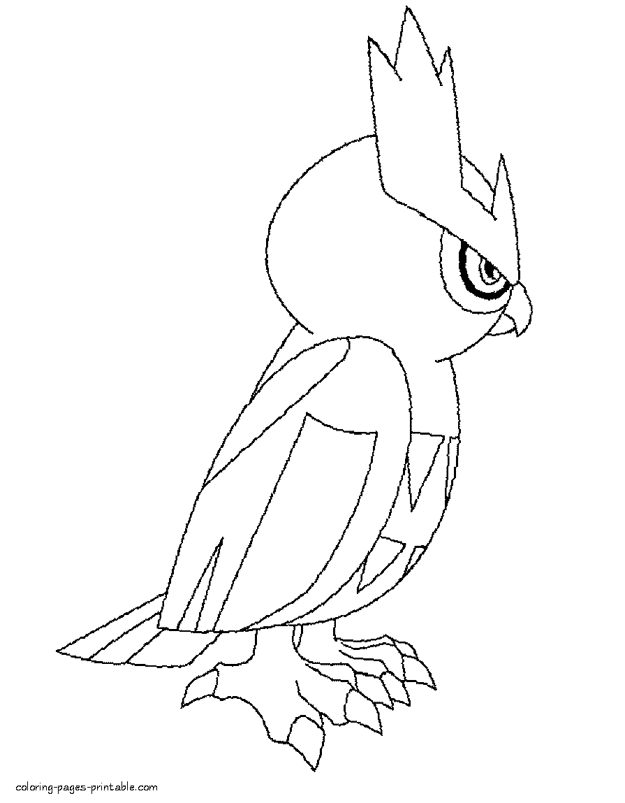 Pokemon pictures to color and print for kids