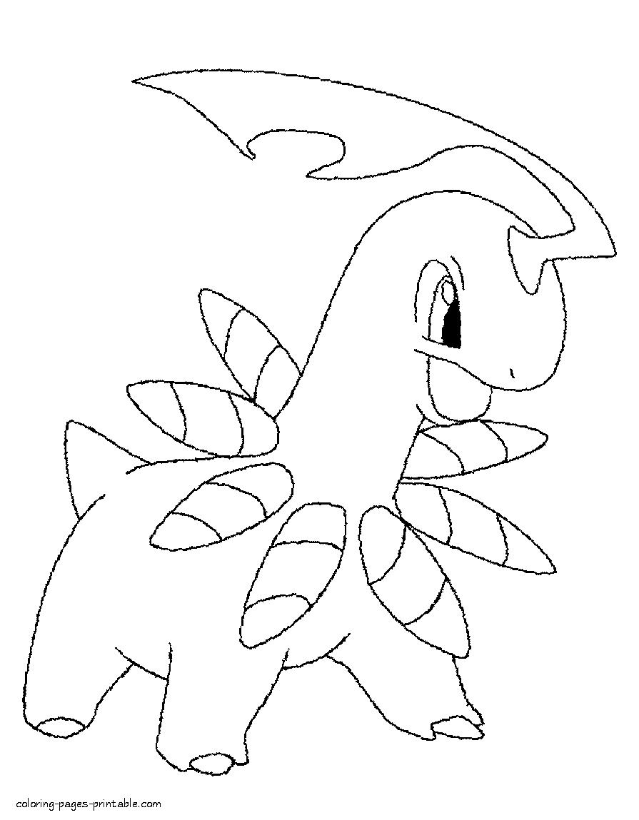 Pokemon colouring pages