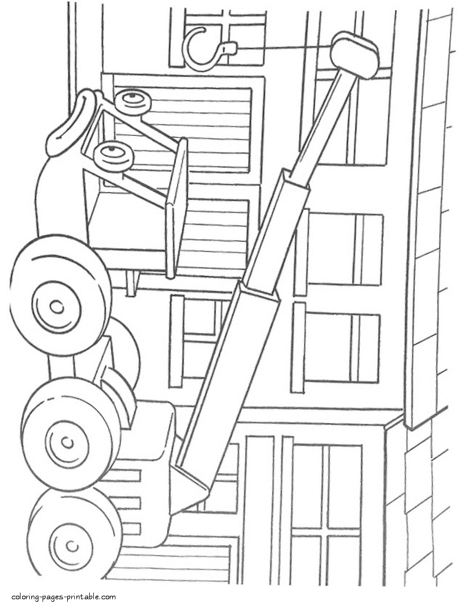 Bob the Builder colouring pages 2