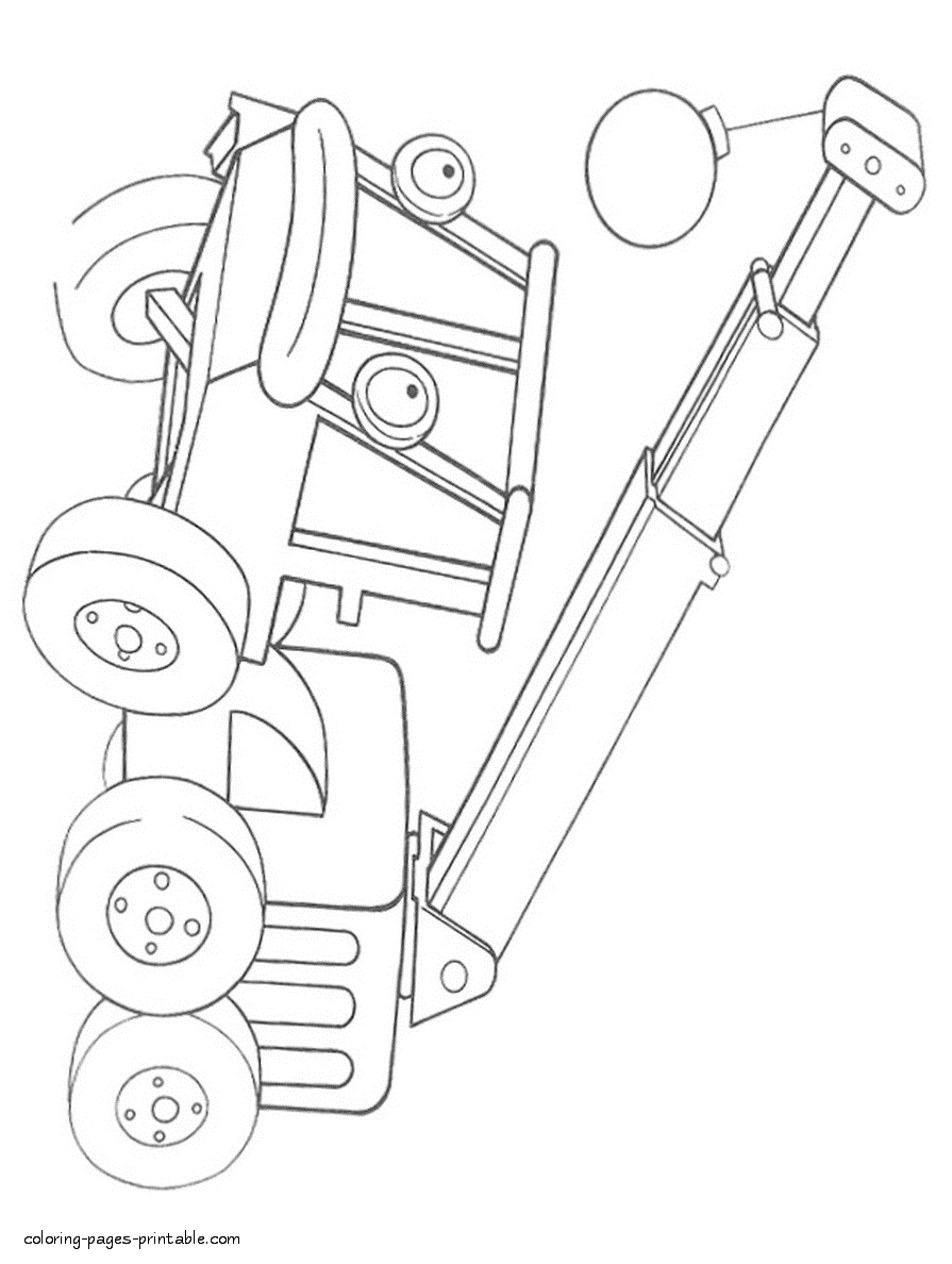 Bob the Builder colouring pages 4