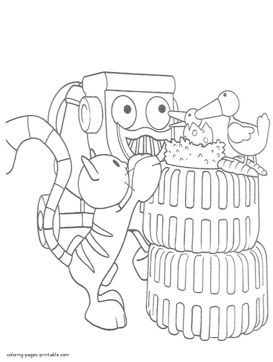 Bob the Builder colouring pages 8