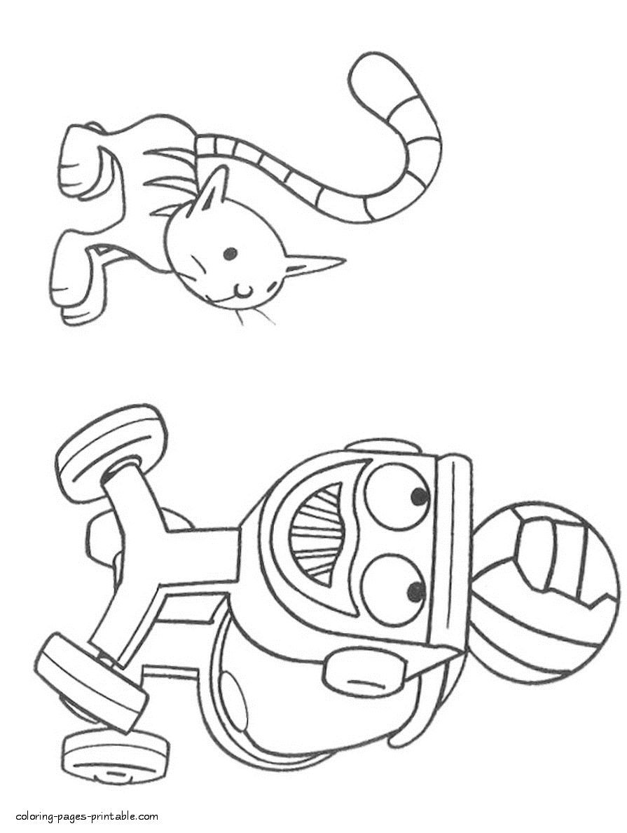 Bob the Builder colouring pages 9