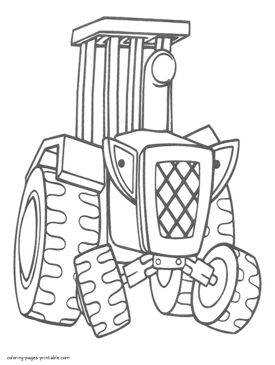 Bob the Builder coloring page 3