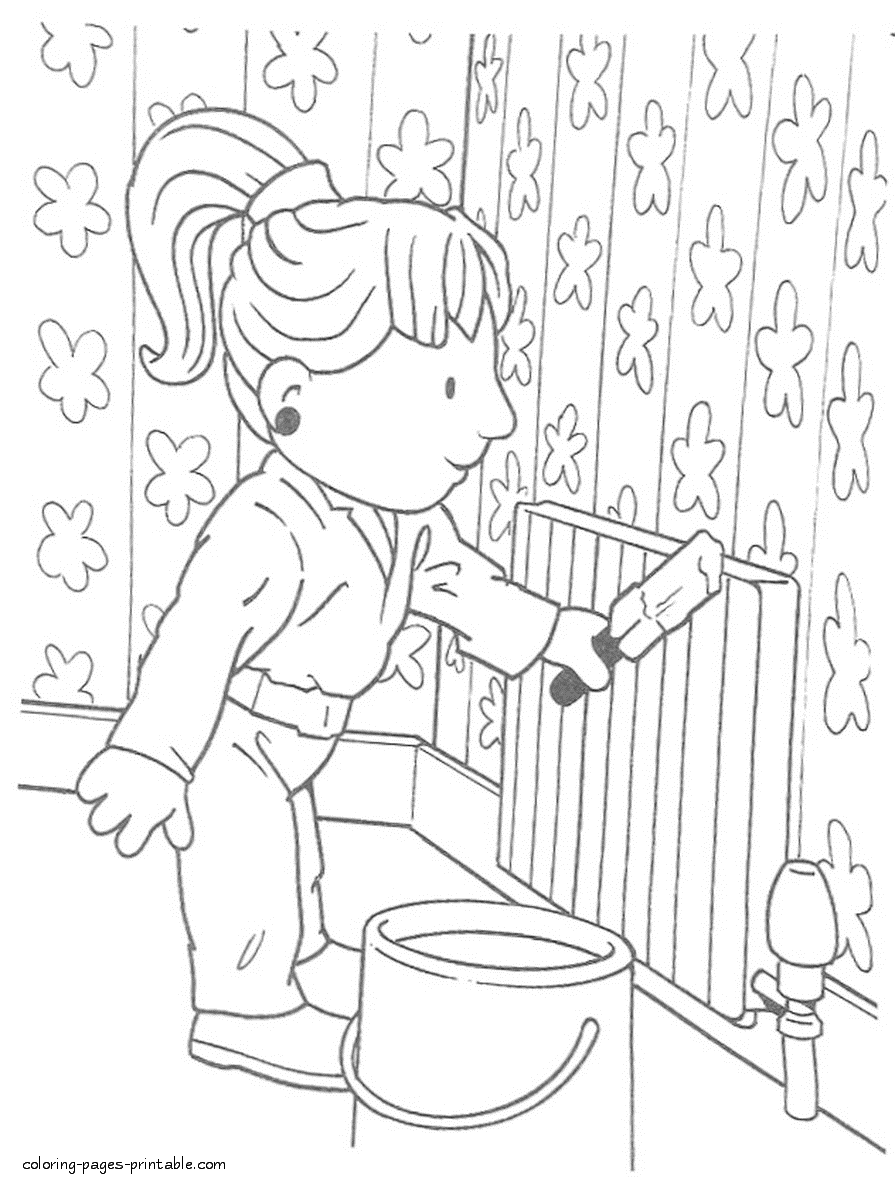 Bob the Builder coloring page 8