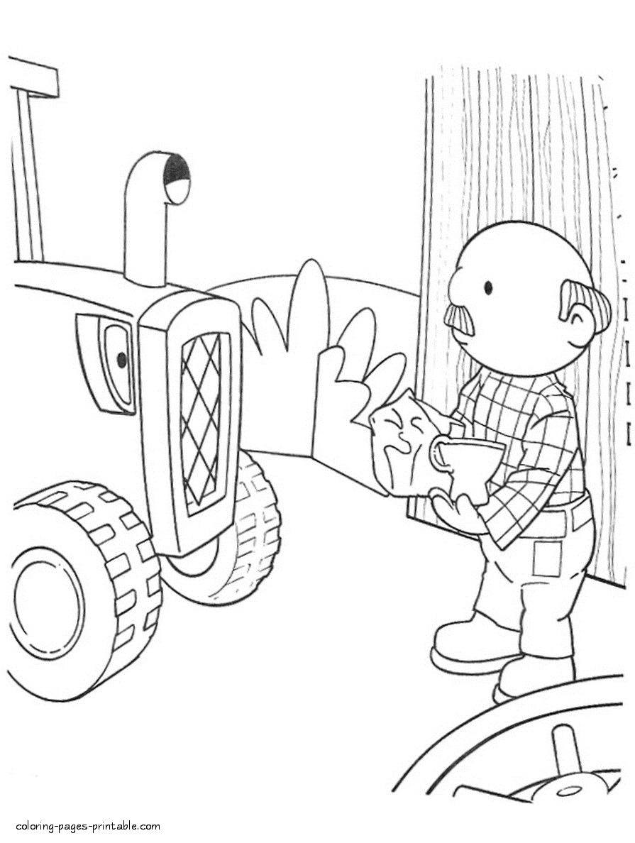 Bob Builder coloring pages 2