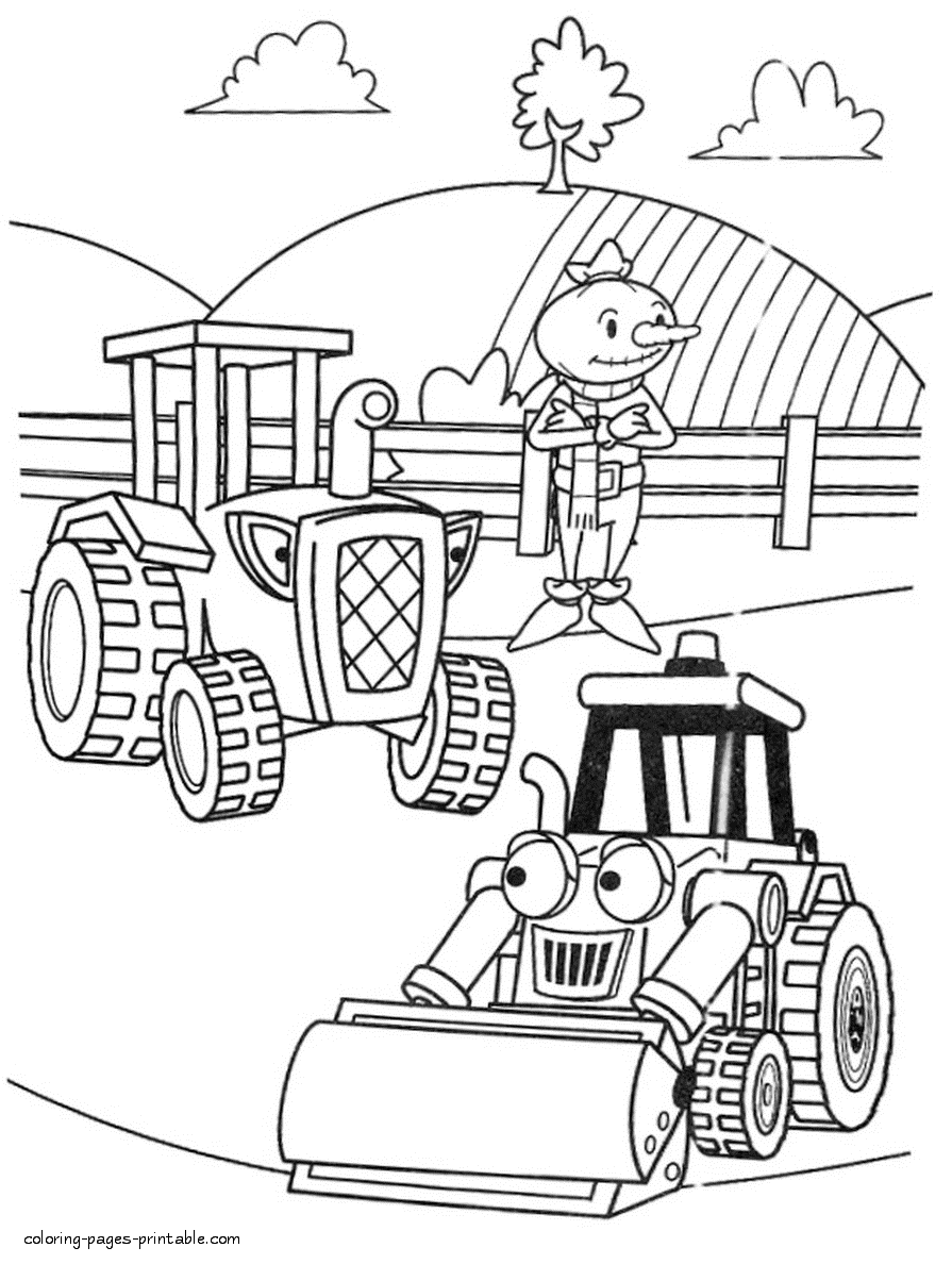 Coloring pages Bob the Builder 1