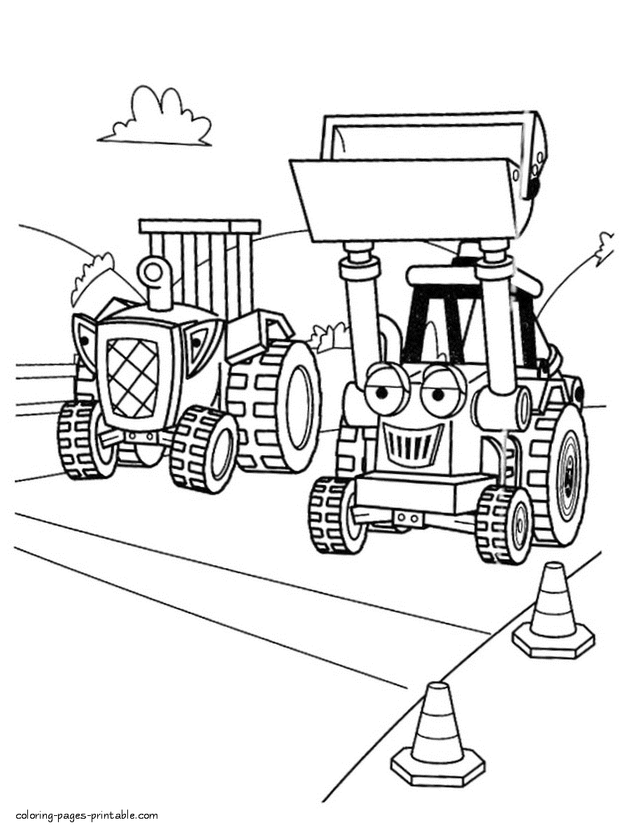 Coloring pages Bob the Builder 2