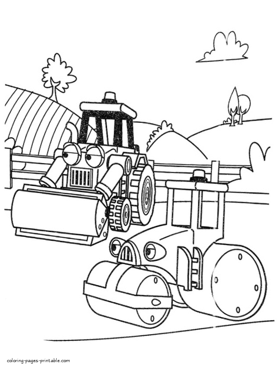 Coloring pages Bob the Builder 7