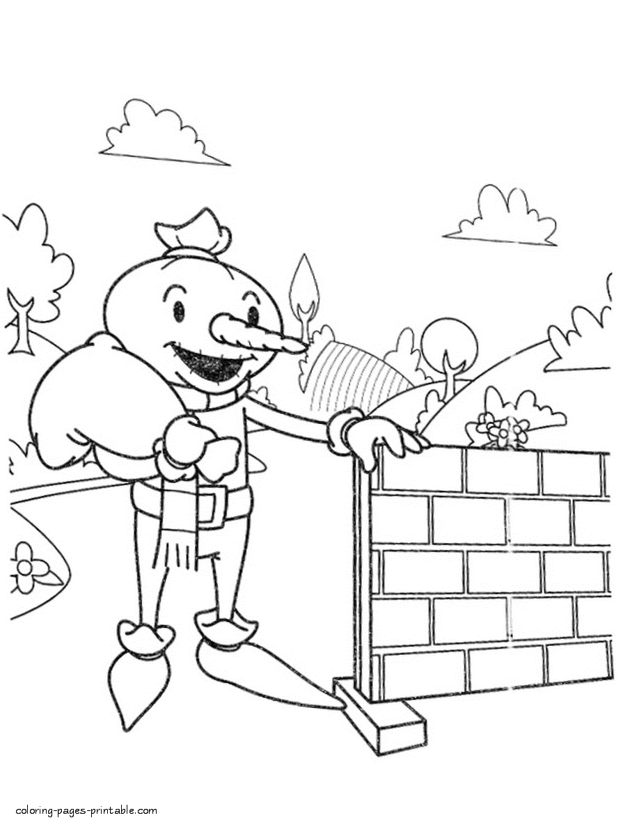 Coloring pages Bob the Builder 8