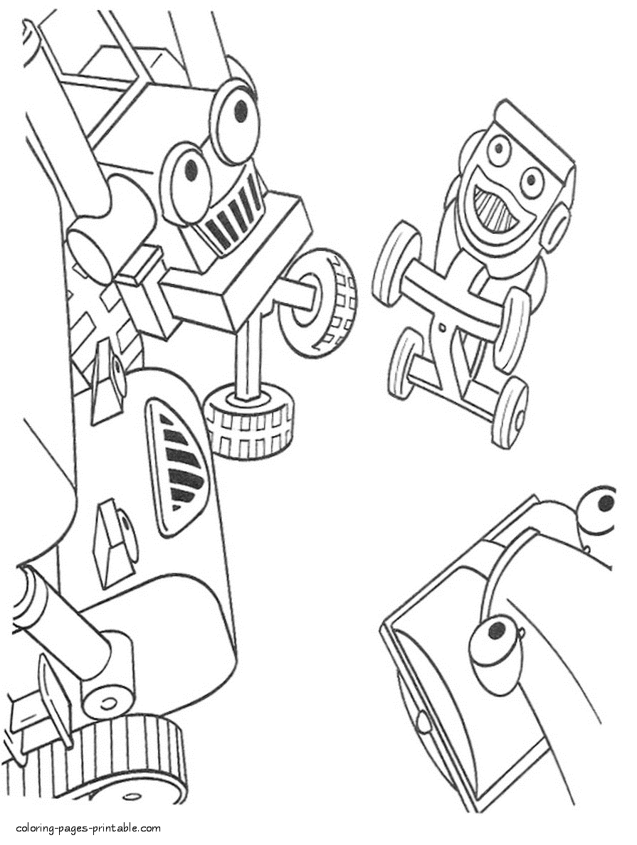 Bob the Builder colouring page 2