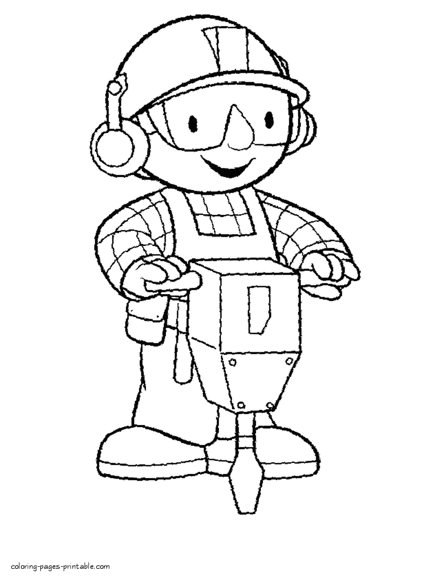 Bob the Builder coloring pages 7