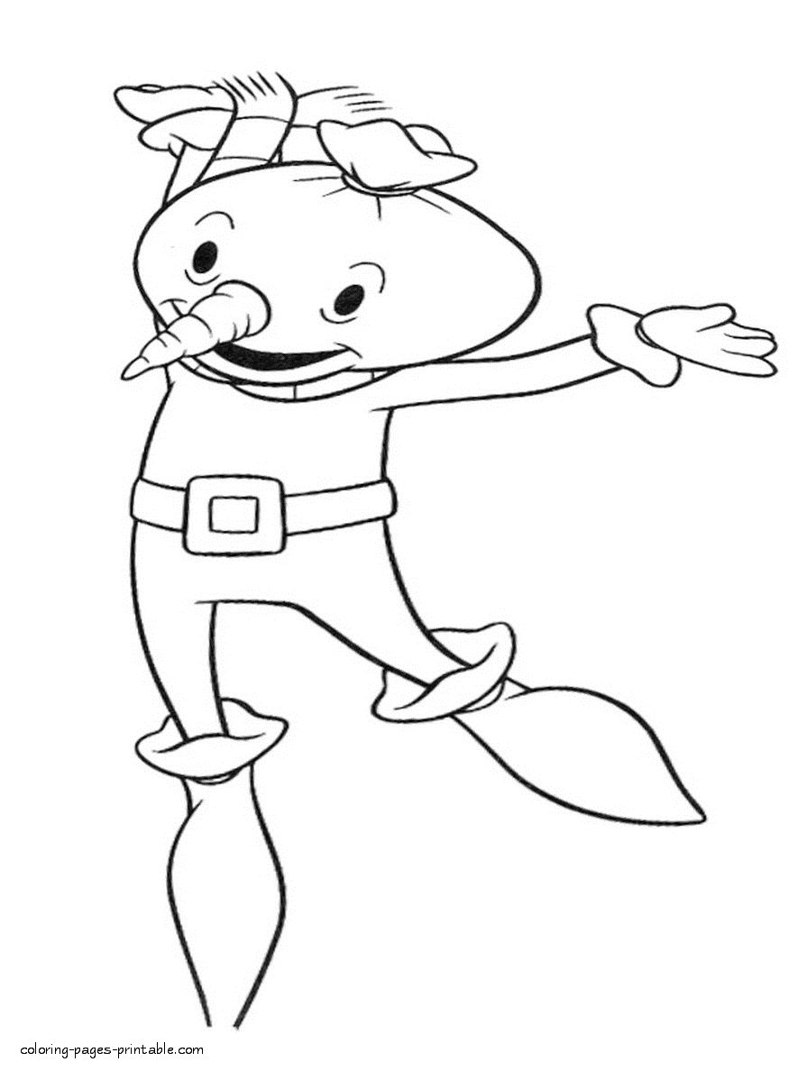 Colouring pages Bob the Builder 4