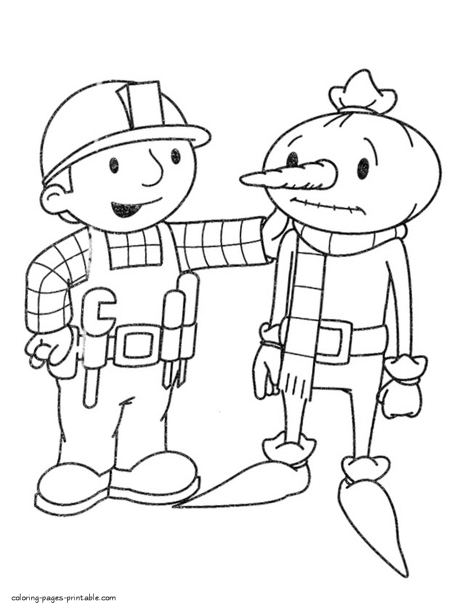 Bob the Builder coloring pages 13