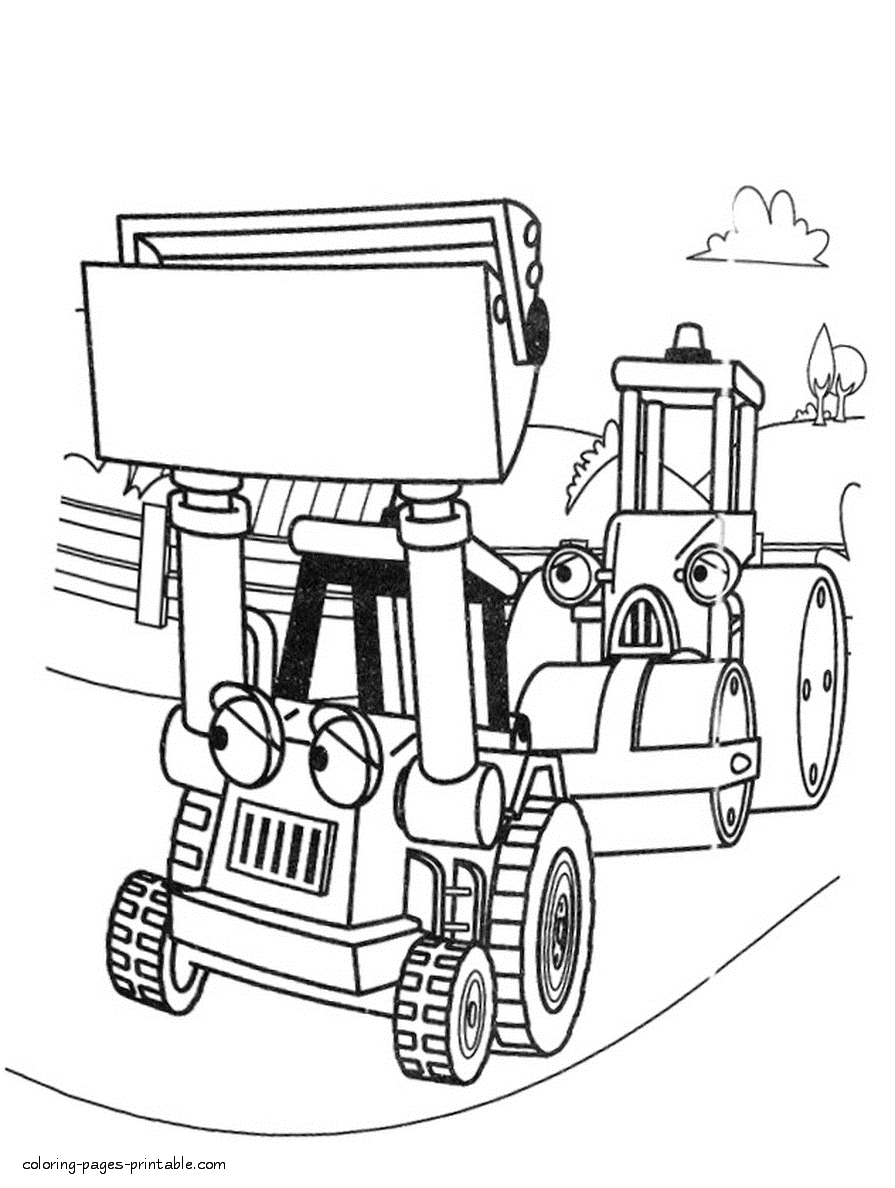 Bob the Builder coloring pages 15