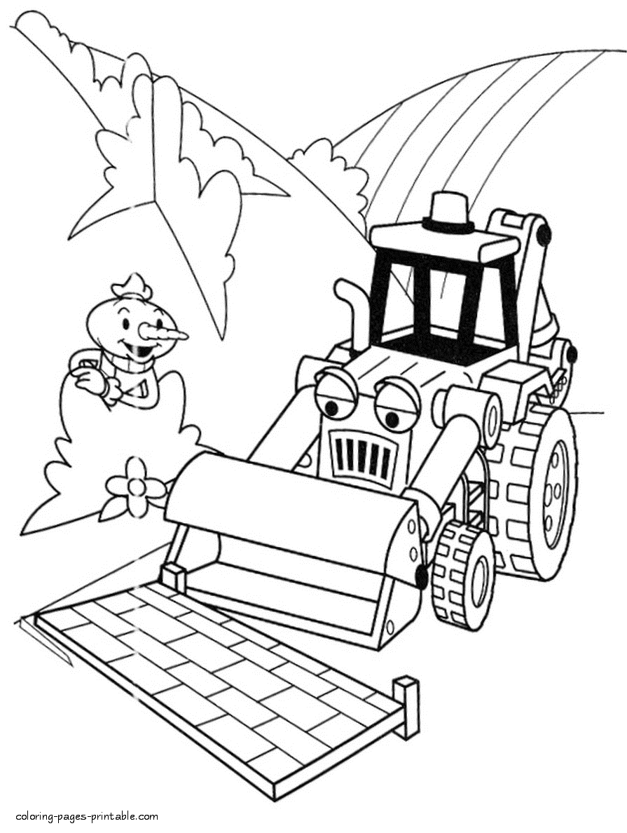 Bob the Builder coloring pages 17