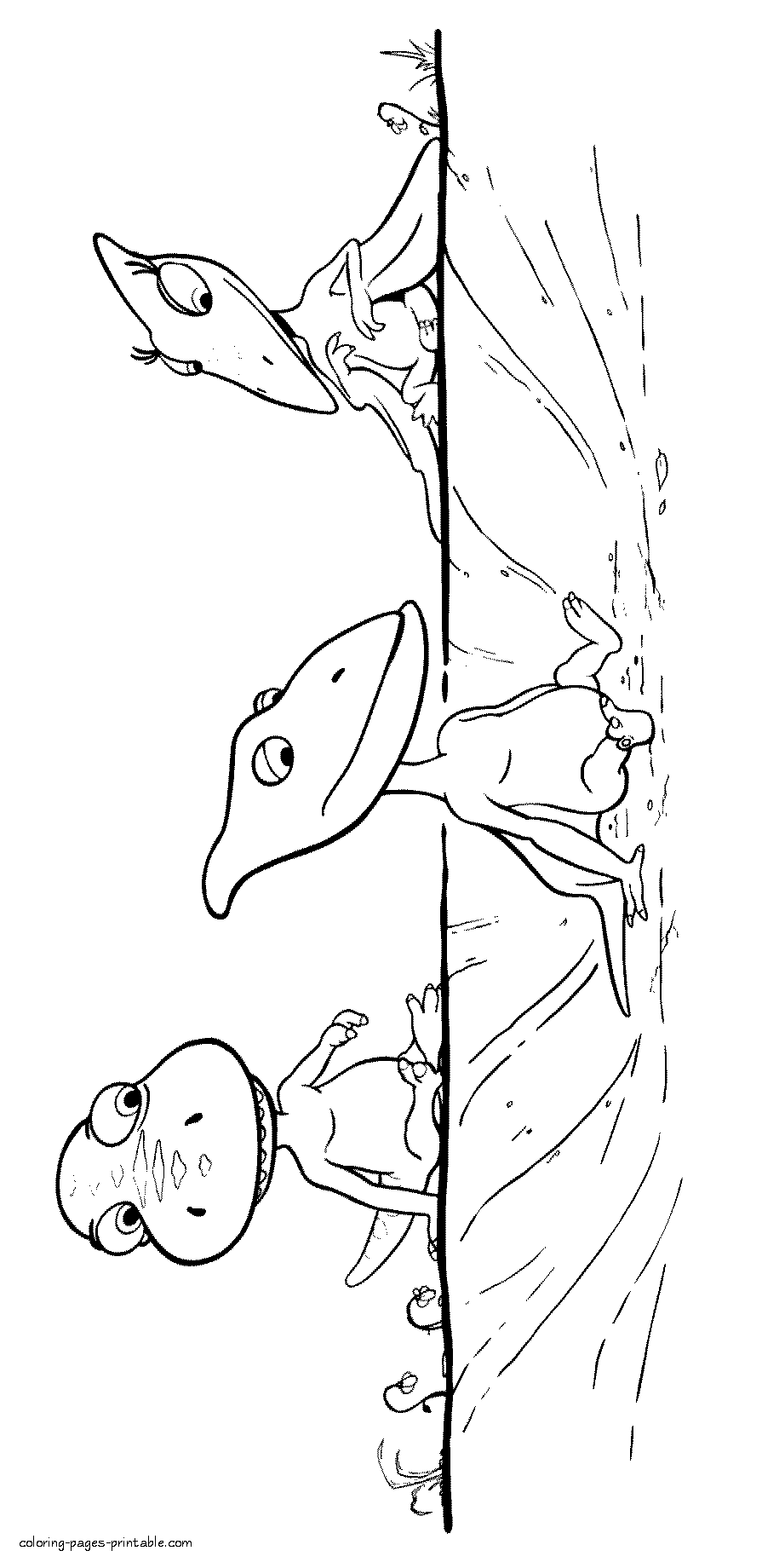 Dinosaur Train coloring pages printable and free