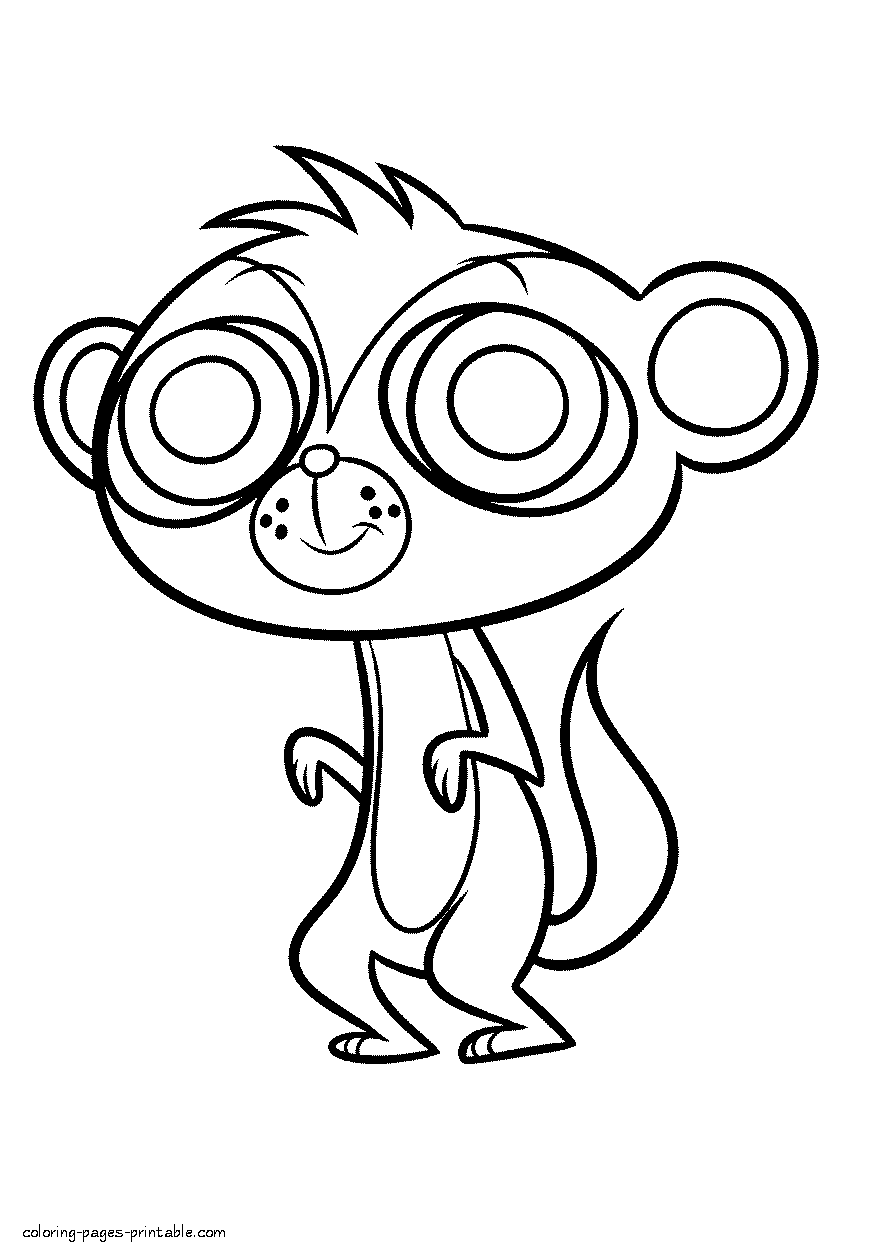 Kids cartoon coloring pages. Download or print it free