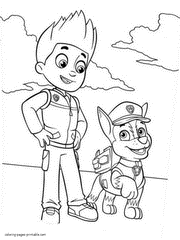 Paw Patrol Coloring Pages Pdf Weather
