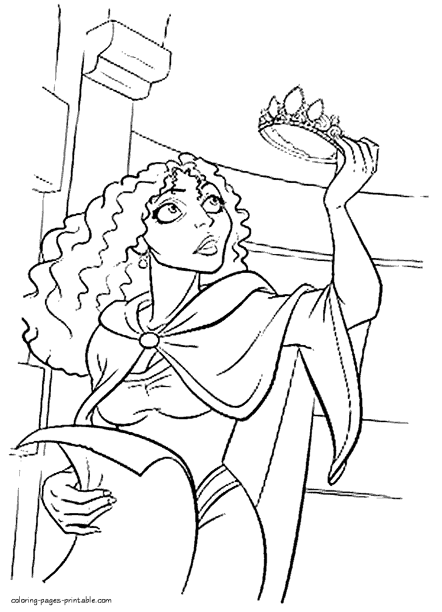 Free Disney villains coloring pages for kids
