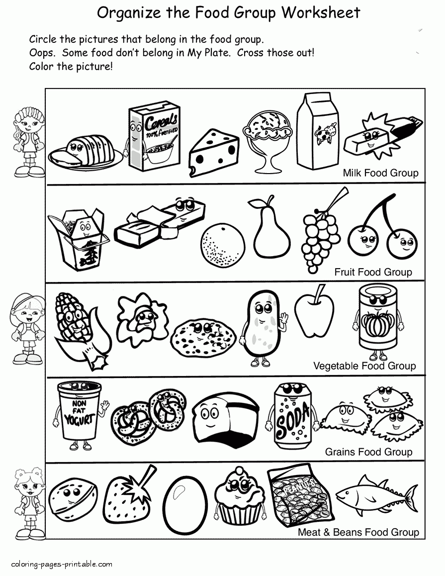 cute-food-coloring-pages-food-group-worksheet-coloring-pages-printable-com