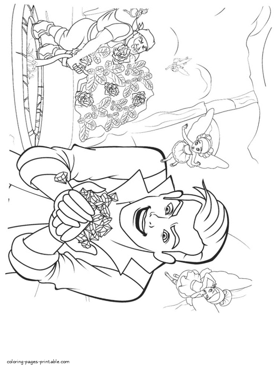 The Princess and The Popstar. Barbie coloring pages printable