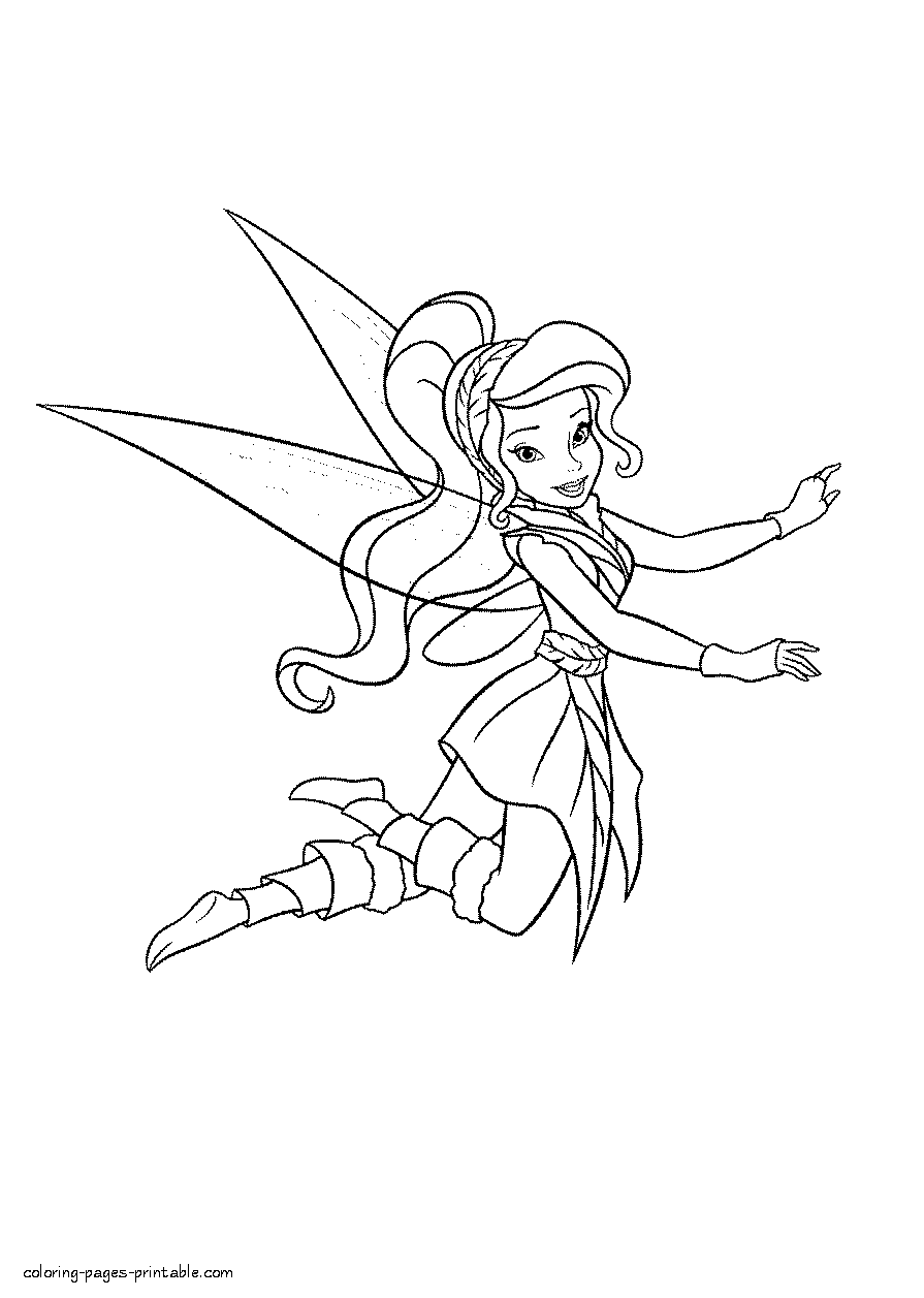 Printable fairy tales coloring pages