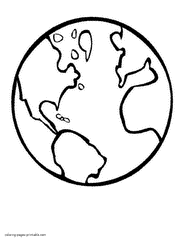 Earth Day Coloring Pages Recycling Page Planet Holiday