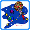 All coloring pages of Space