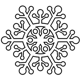 Where can you find free snowflake stencils?
