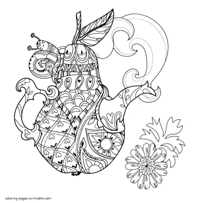 Easy Abstract Coloring Pages For Adults