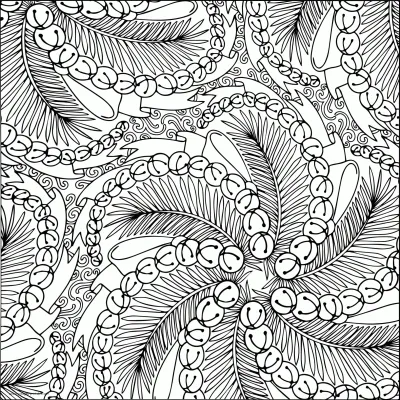 Free Printable Christmas Coloring Pages For Adults. Tree branches