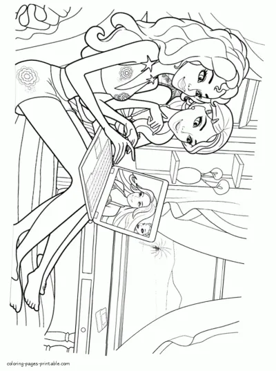 Free printable Barbie in a Mermaid Tale pictures