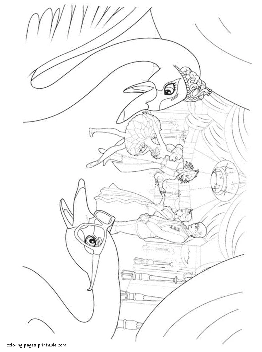 Barbie in The Pink Shoes full movie coloring pages 25 Barbie in The Pink Shoes full movie coloring pages for girls