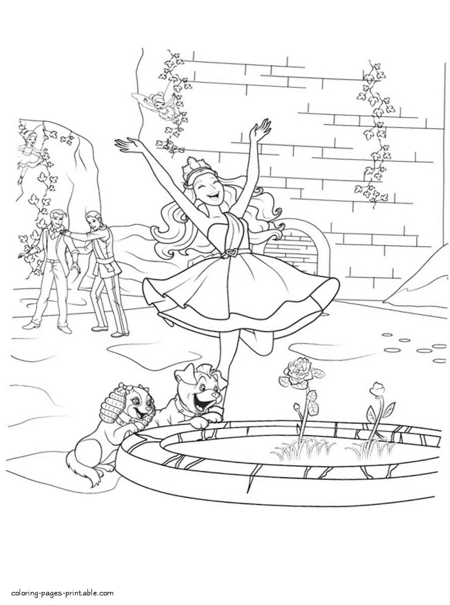 Free princess coloring pages. Barbie popstar Free princess coloring pages. Printable Barbie popstar