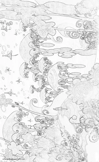 Barbie for little girls. Coloring book pages
