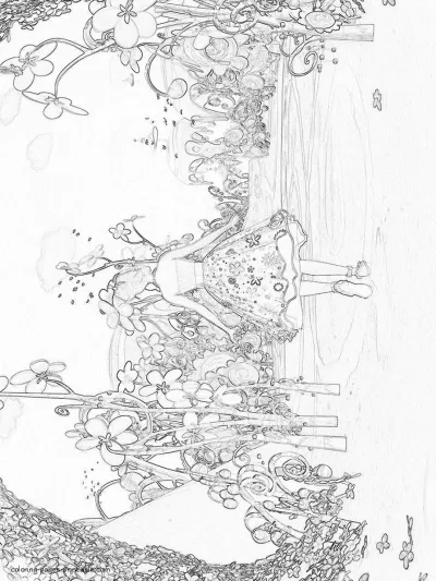 Barbie print out coloring pages