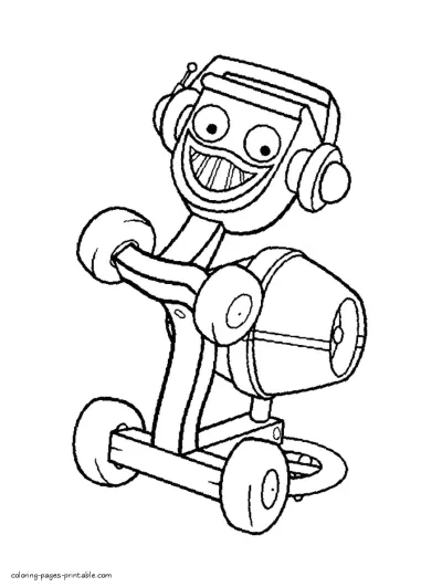 Bob the Builder coloring pages 10