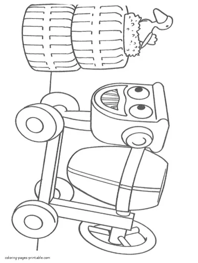 Bob the Builder colouring pages 10