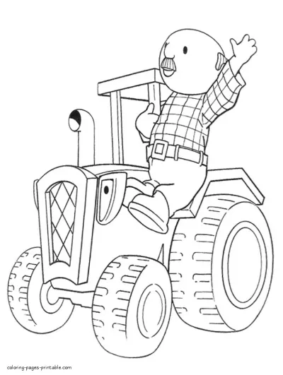 Bob the Builder coloring sheets 9