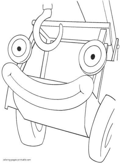 Coloring pages Bob the Builder 4
