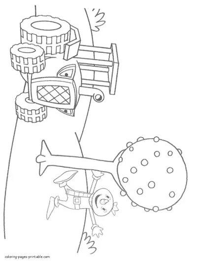 Bob the Builder colouring page 4