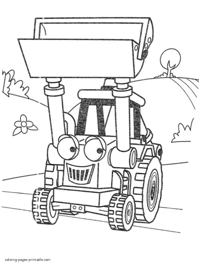 Bob the Builder coloring pages 18