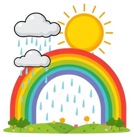 Nature, plants, weather, seasons coloring pages