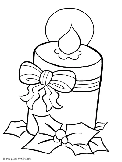 Christmas coloring pages free