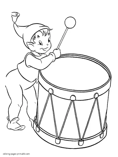 Christmas colouring pages free for kids