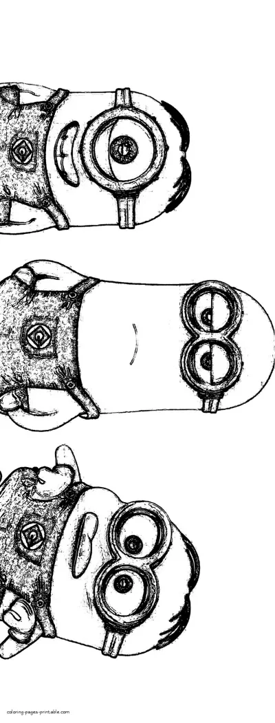 Free Minions coloring book 2017