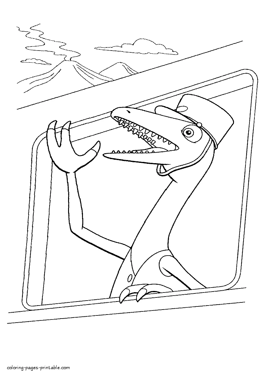 This is Mr.Conductor This is Mr.Conductor. Coloring pages for kids