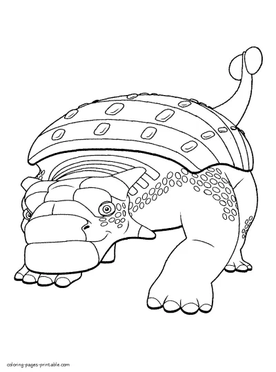 Kids dinosaur coloring book