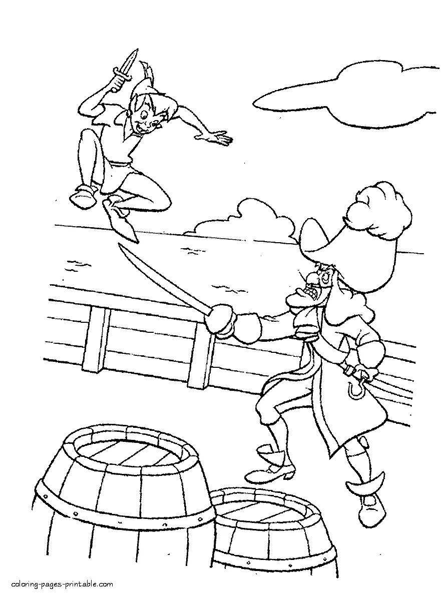 Coloring pages of Disney villains Coloring pages of Disney villains. Captain Hook